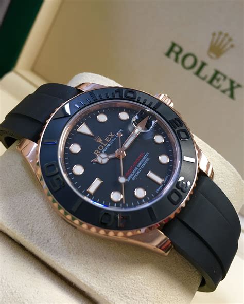 rolex yacht master 37 rose gold price